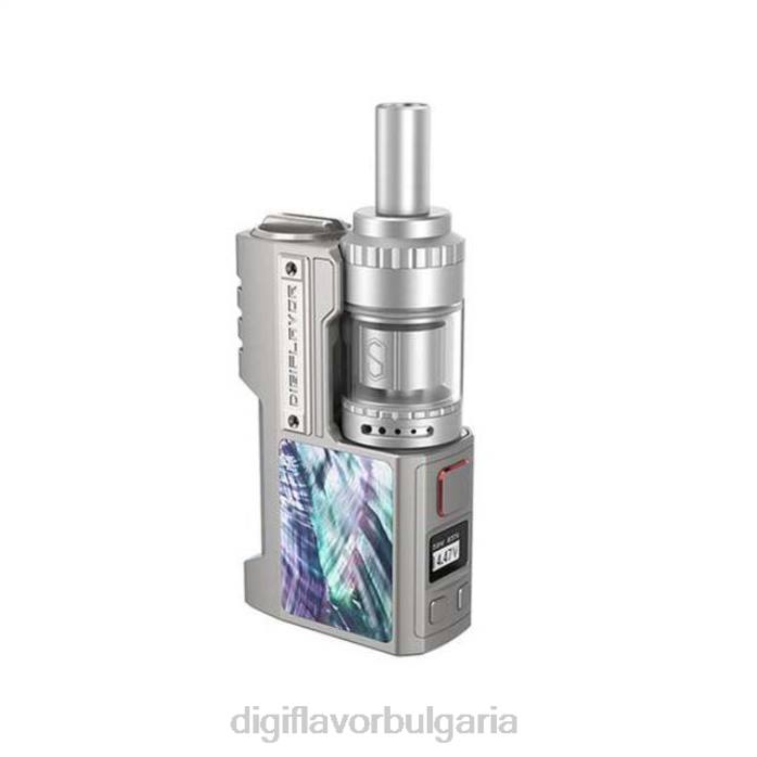 Digiflavor България | Digiflavor Z1 SBS комплект със сирена 3 gta сребристо сива мида черупка P6JZ111