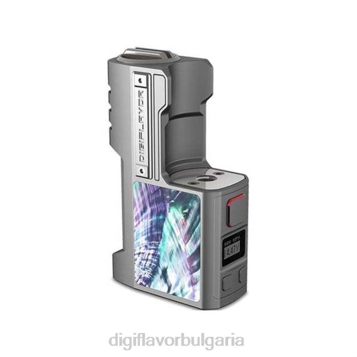 Geekvape Digiflavor Цена | Digiflavor Z1 SBS 80w мод сребристо сива мида черупка P6JZ107